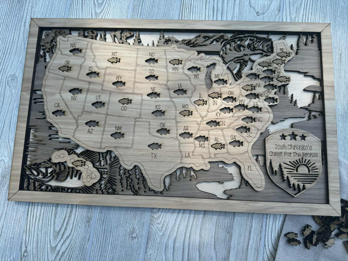 Smallmouth Bucket List Map