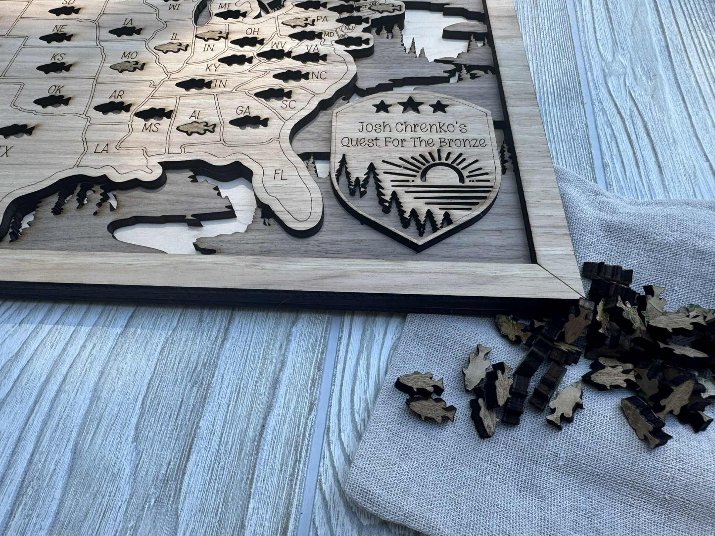 Smallmouth Bucket List Map