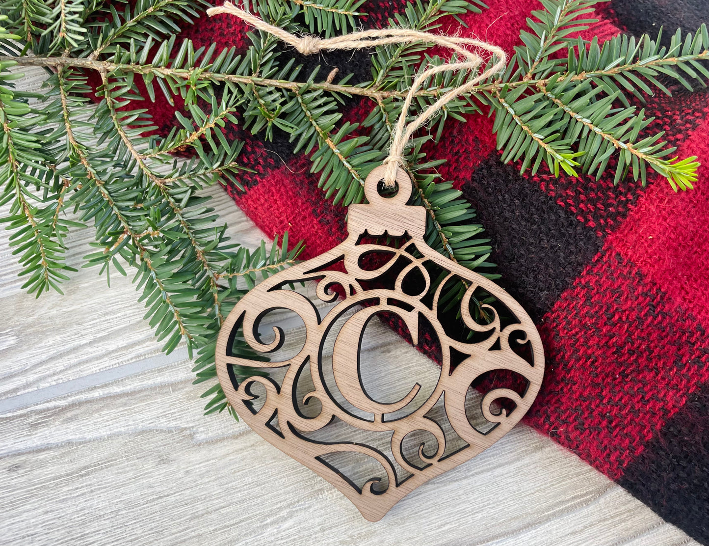 Monogram Ornaments