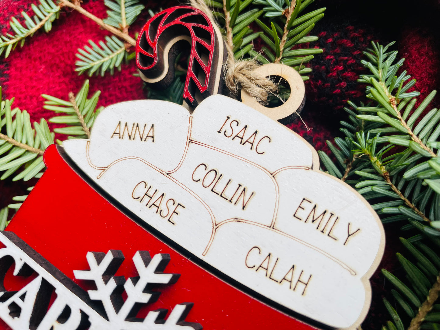 Cup Of Cheer Family Ornament