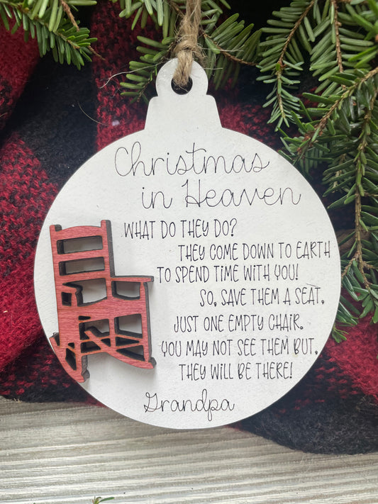 Christmas In Heaven Ornament