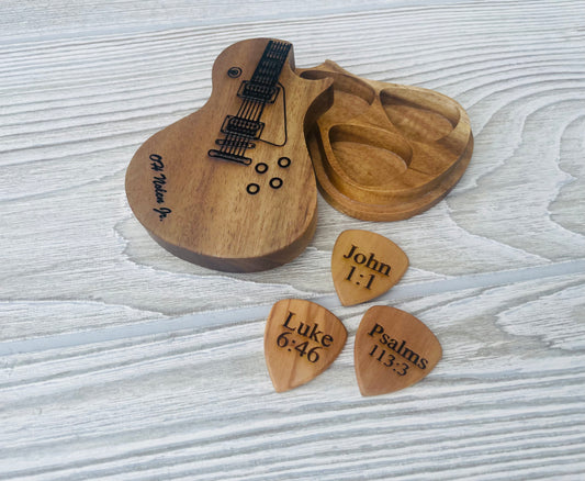 I pick you guitar pick and case