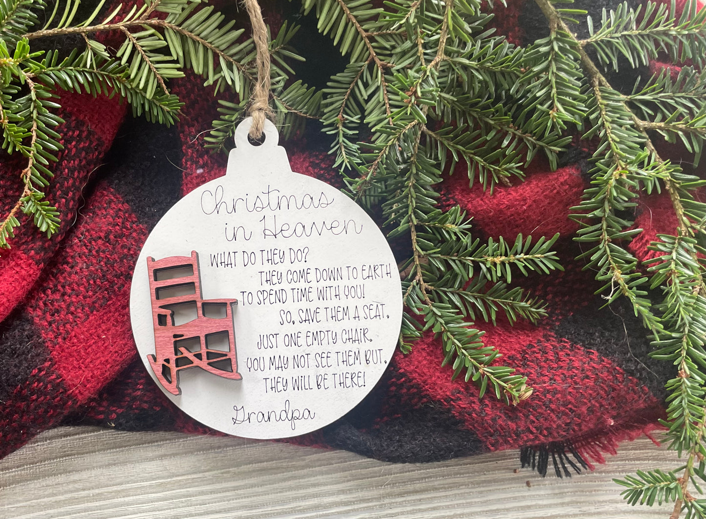 Christmas In Heaven Ornament