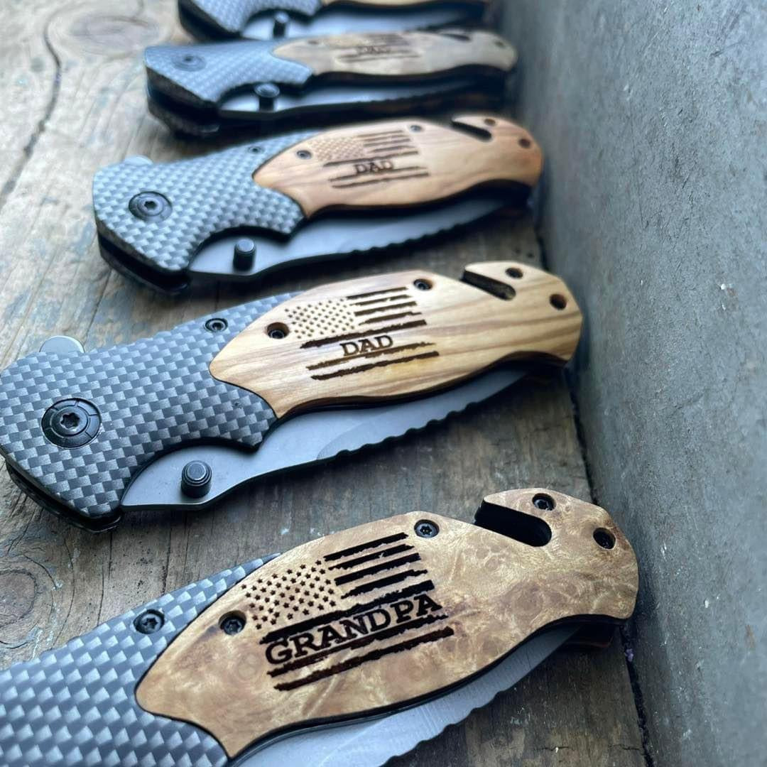 Engraved Pocket Knives