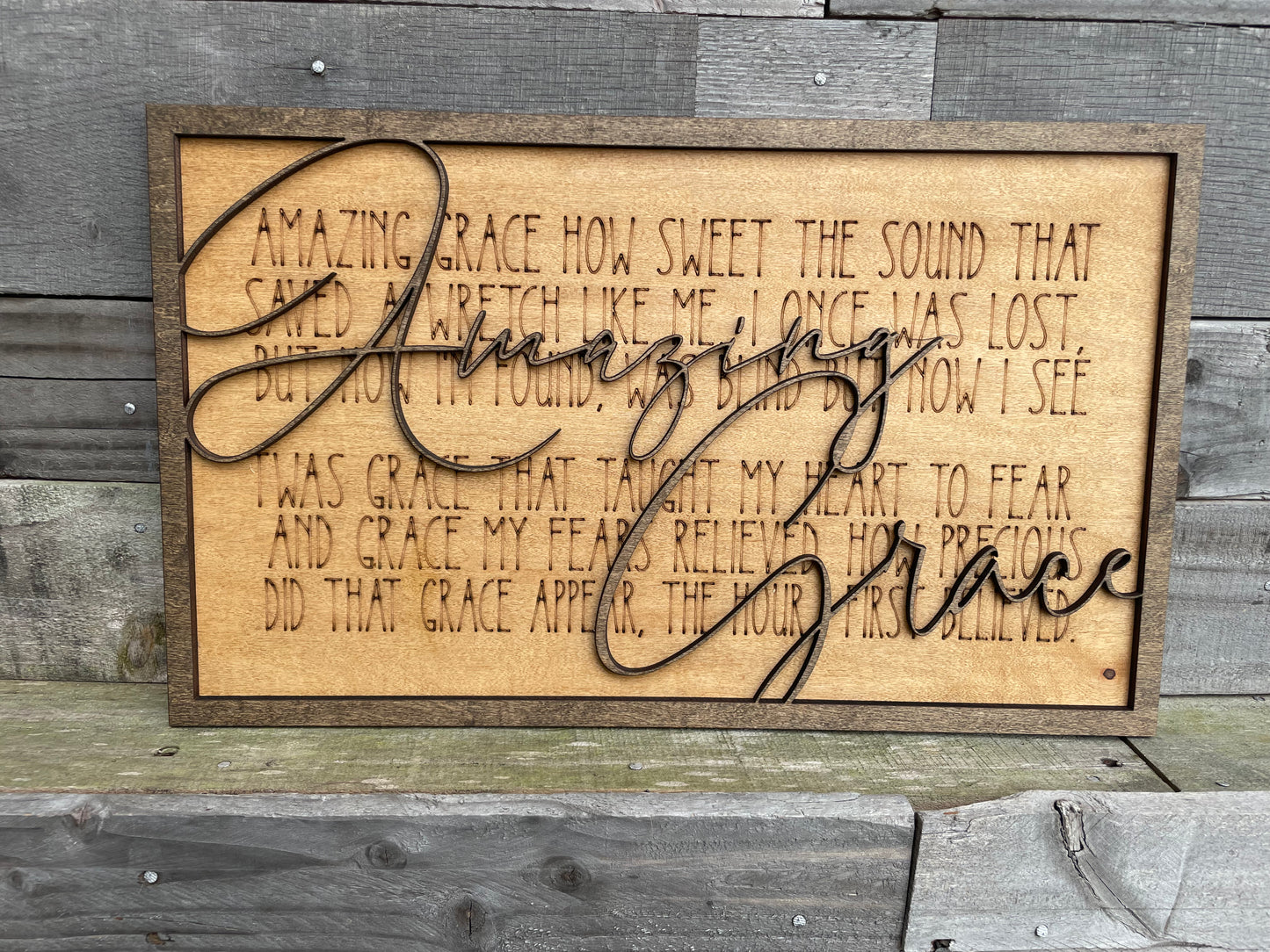 Amazing Grace Sign